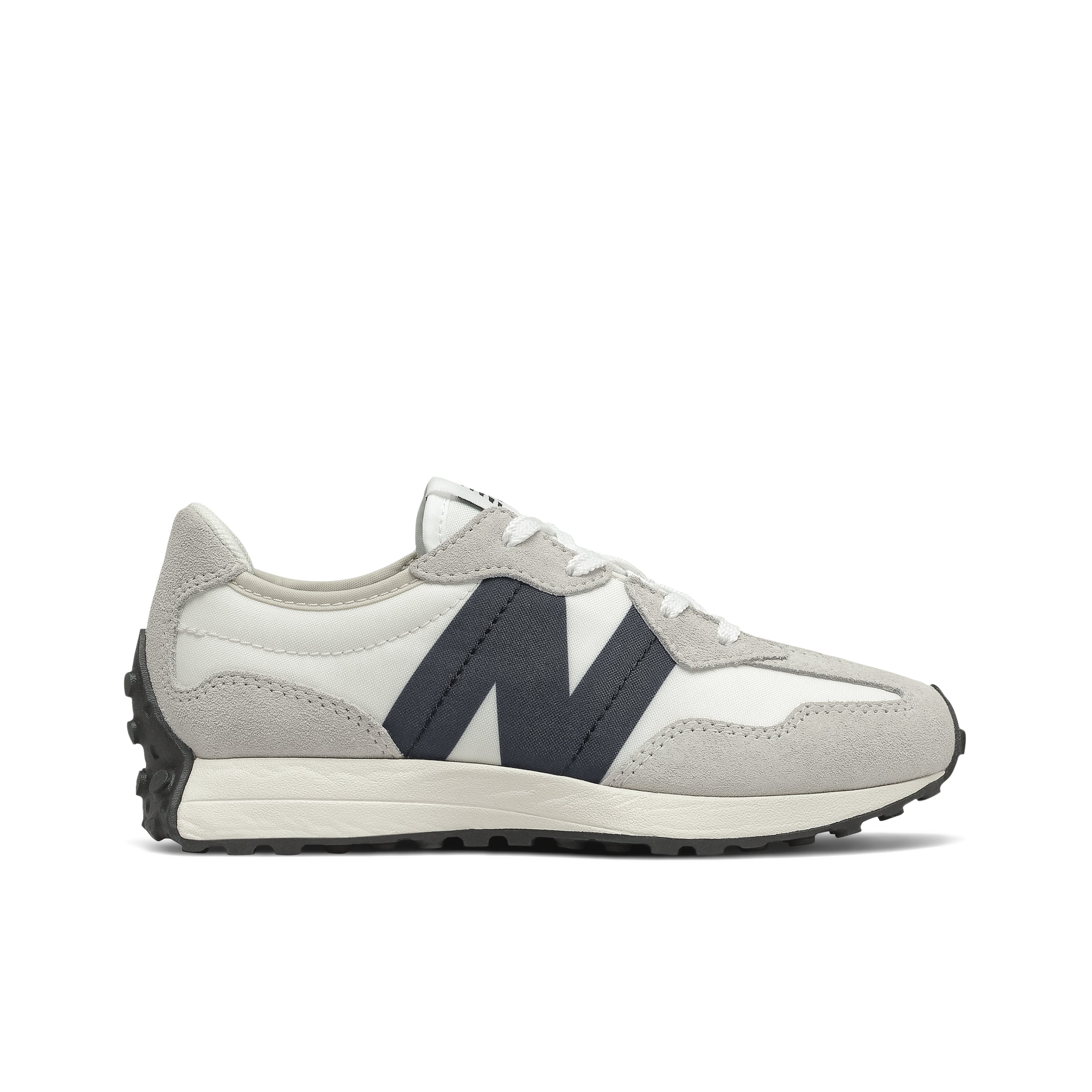 New balance white junior trainers best sale