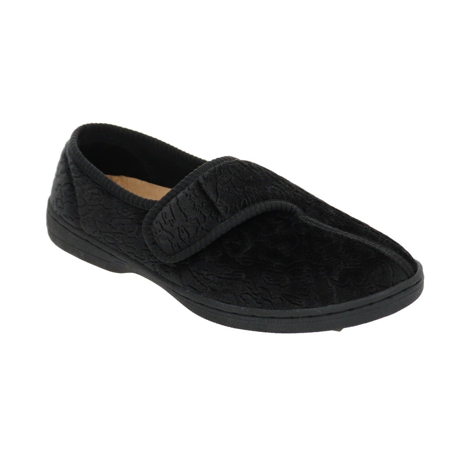 Foamtreads Women's Jewel Slippers- Black main image 0
