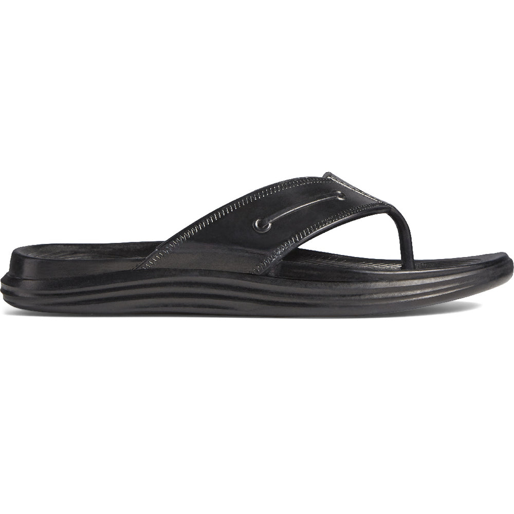 Sperry Windward Float Thong Black 10
