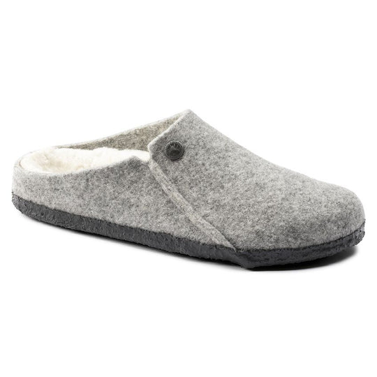 Birkenstock Women's Zermatt Shearling Light Grey Narrow