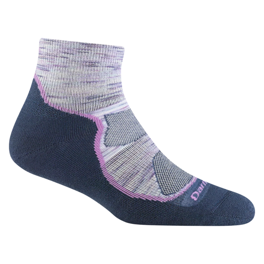 Darn Tough Women's Light Hiker Quarter Lightweight Hiking Socks