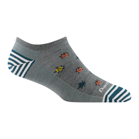Darn Tough Women's Lucky Lady No Show Lightweight Lifestyle Socks