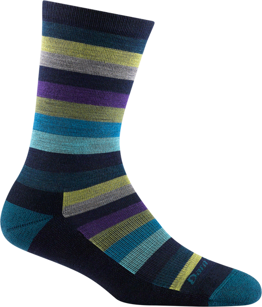 Darn Tough Women's Mystic Stripe Crew Lightweight Lifestyle Sock