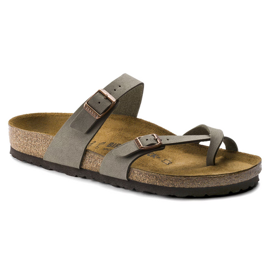 Birkenstock Women's Mayari Stone Birkibuc Regular