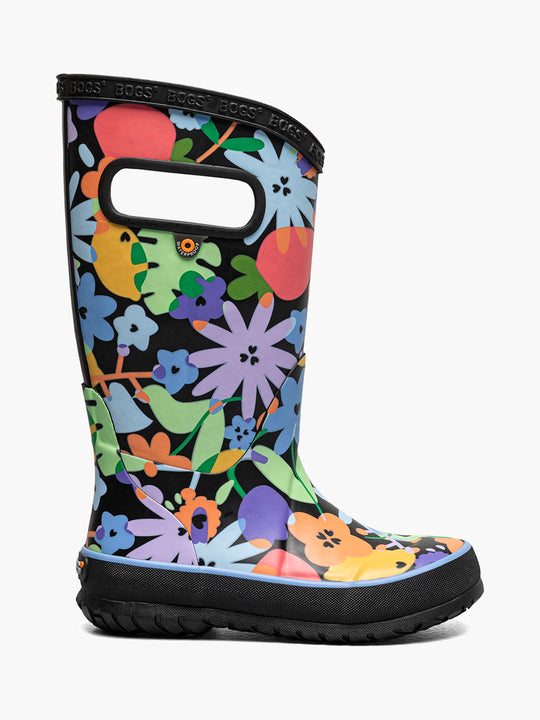 Bogs Kids Rainboot Overlap Flowers