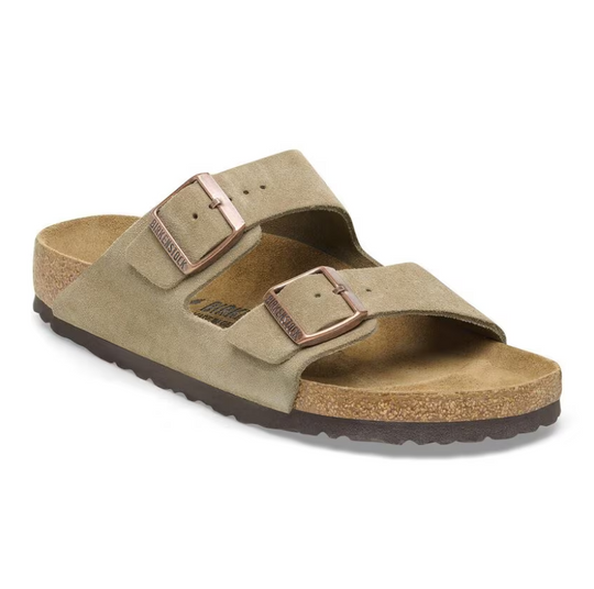 Birkenstock Women's Arizona Taupe Suede Regular