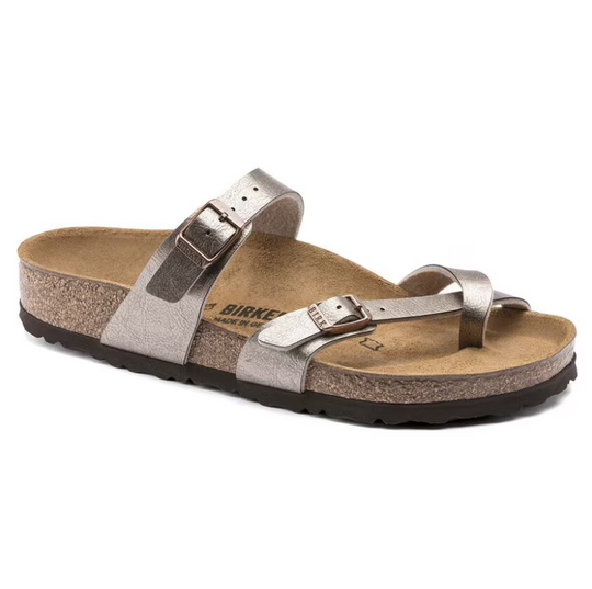 Birkenstock Women's Mayari Graceful Taupe Birko-Flo Regular