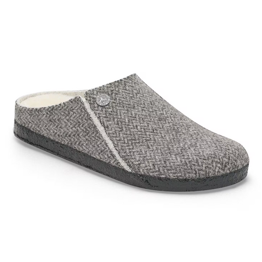 Birkenstock Women's Zermatt Wool Herringbone Grey Narrow