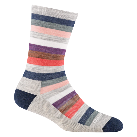 Darn Tough Women's Mystic Stripe Crew Lightweight Lifestyle Socks