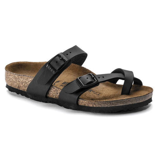 Birkenstock Kids Mayari Black Birko-Flor Narrow
