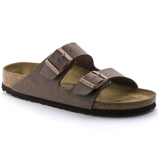 Birkenstock Unisex Arizona Mocha Birkibuc Narrow