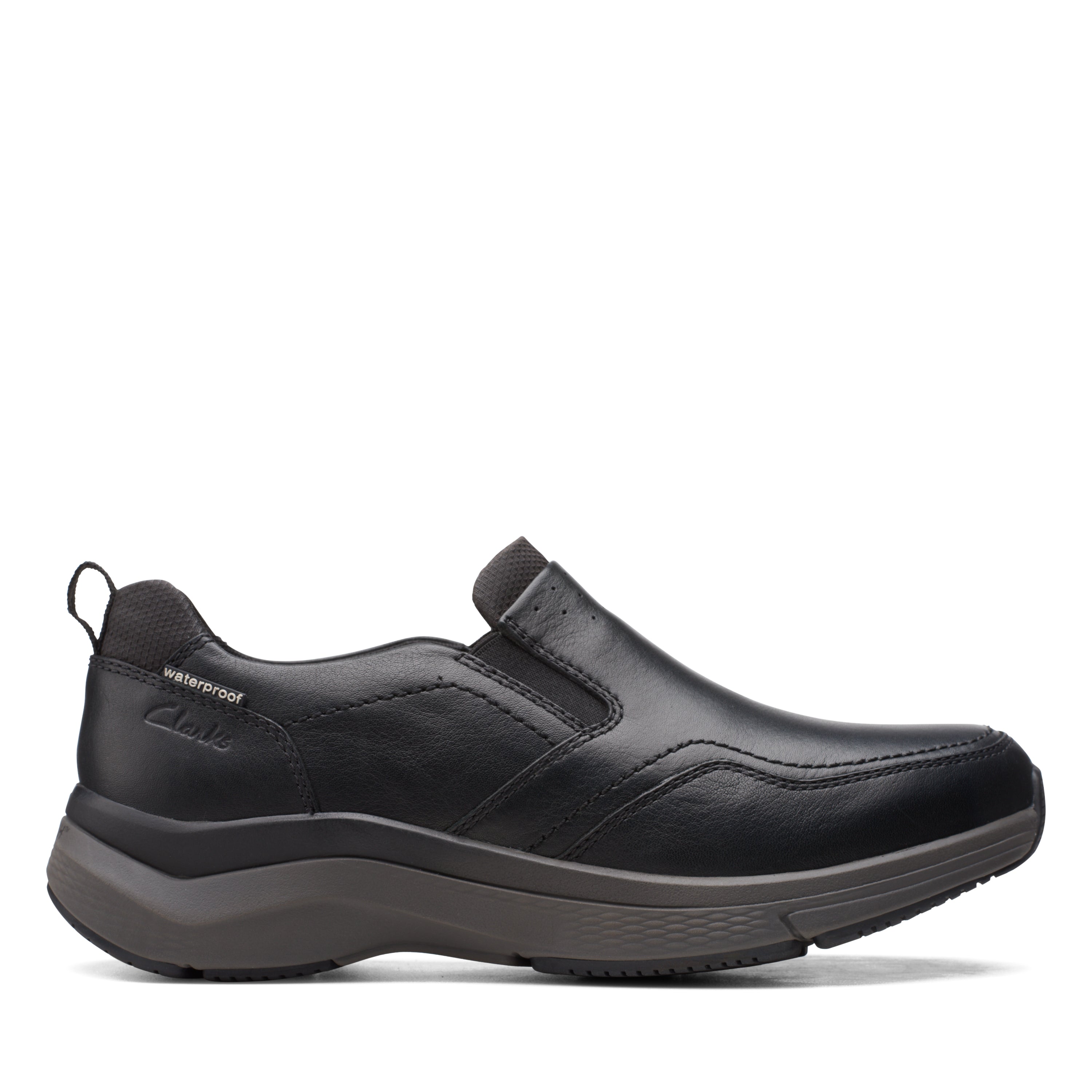 【CLARKS】WallaLoaferGTX UK7 Clarks WallaLoaferGTX Black Leather 26178185 UK 4-13 | eBay