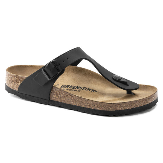 Birkenstock Women's Gizeh Black Birko-Flor