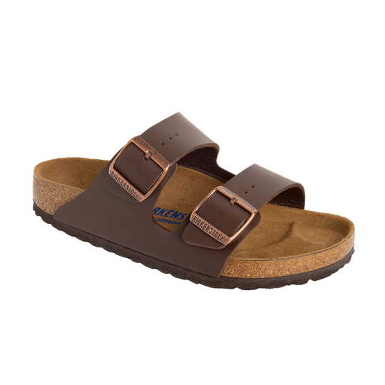 Birkenstock Unisex Arizona Soft Footbed Brown Birko-Flor
