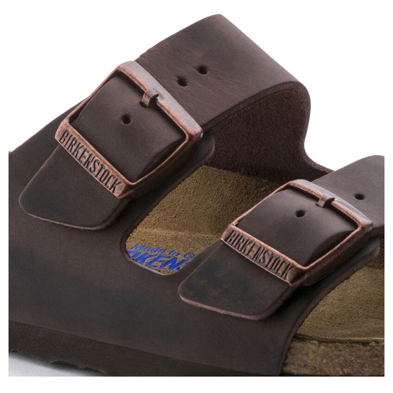 Birkenstock Unisex Arizona Soft Footbed Habana Leather
