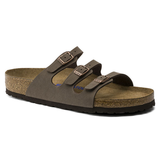 Birkenstock Women's Florida Soft Footbed Mocha Birkibuc