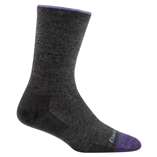 Darn Tough Women's Solid Basic Crew Lightweight Lifestyle Sock