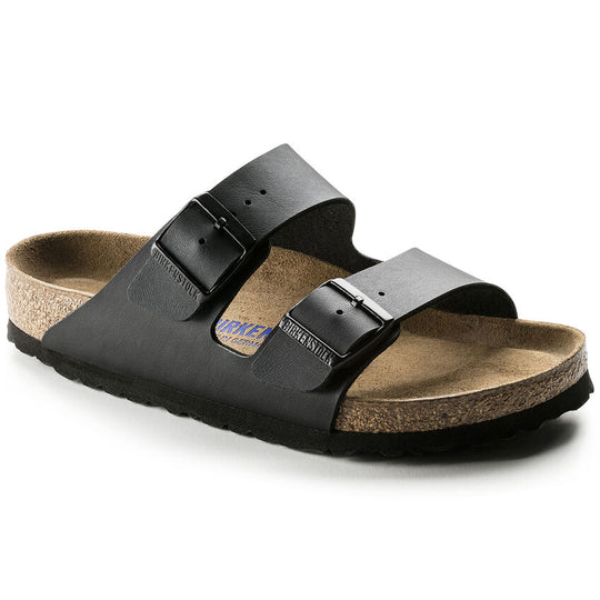 Birkenstock Unisex Arizona Soft Footbed Black Birko-Flor