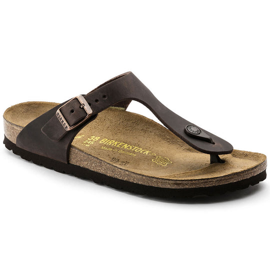 Birkenstock Women's Gizeh Habana Leather