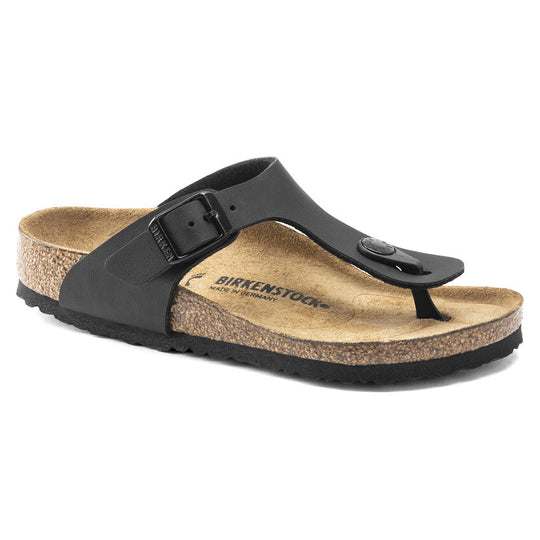 Birkenstock Kids Gizeh Black Birko-Flor Narrow