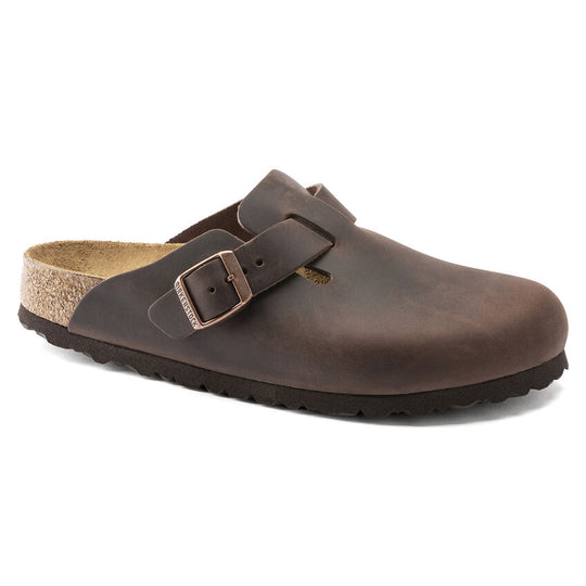 Birkenstock Unisex Boston Habana Leather